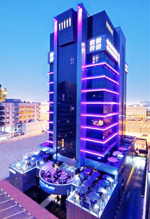 Halo Hotel Dubai Exterior foto