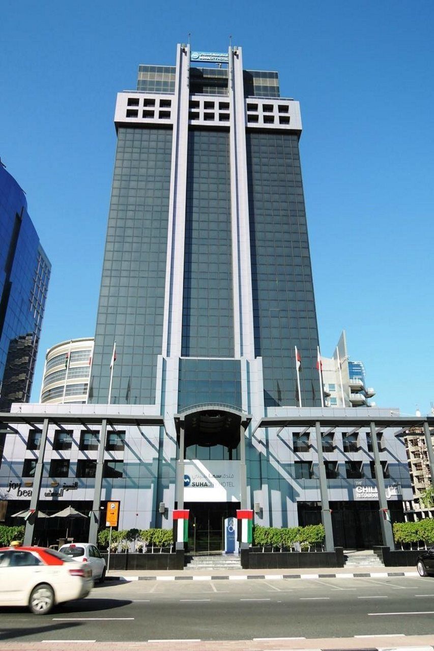 Halo Hotel Dubai Exterior foto